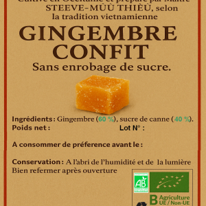 Délices de Gingembre en morceaux